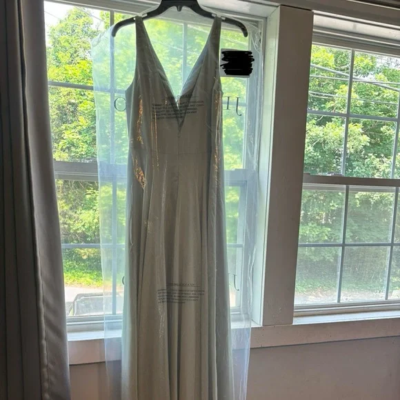 Jenny Yoo collection. Josie dress. seaglass color - Picture 1 of 5